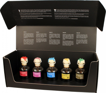 Aceto Balsamico in fünf Variationen, je 50ml