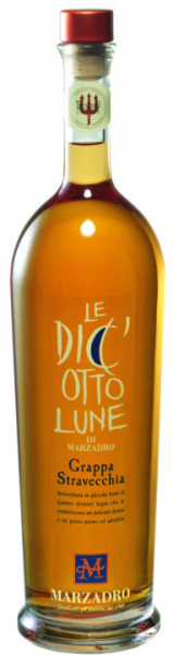 Grappa Stravecchia Diciotto Lune 0,5 ltr