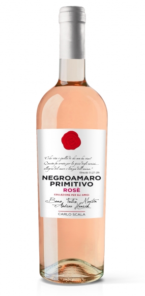 Negroamaro & Primitivo Rosé IGT Carlo Scala